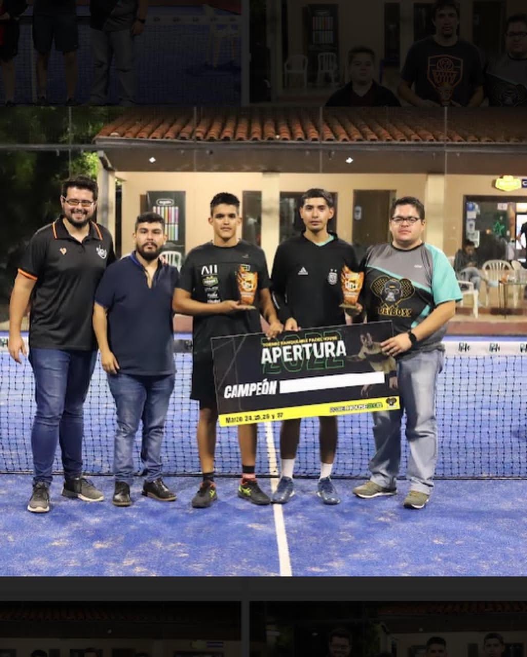 La dupla de Padel Agüero – Prieto gano un torneo internacional