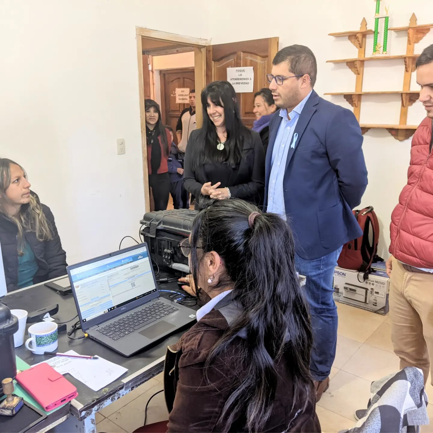 Gran convocatoria en el móvil de documentación rápida en la Isla
