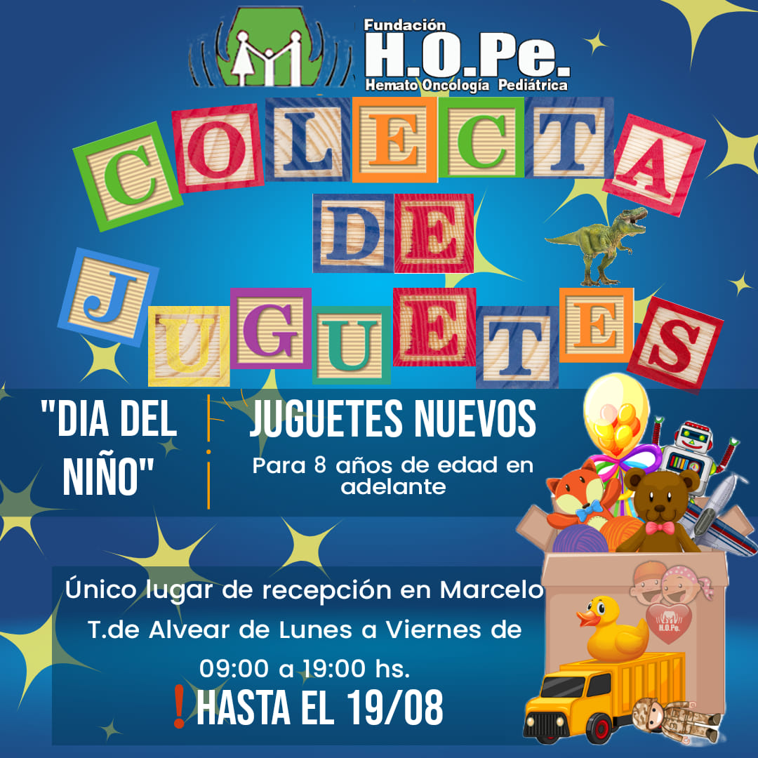 Campaña de la Fundación H.O.Pe para el Día del Niño